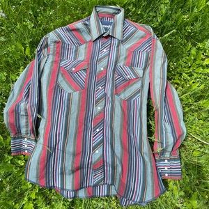 70s style Wrangler button up